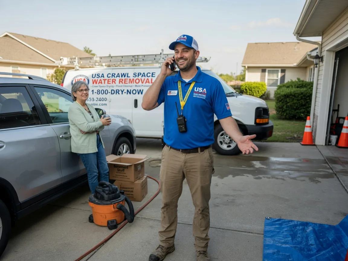 Crawl Space Water Removal Almond, NC FAQs